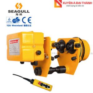 Pa lăng xích điện cụm di chuyển chữ I tải trọng 500kg, 1 tấn, 2 tấn, 3 tấn, 5 tấn - Seagull
