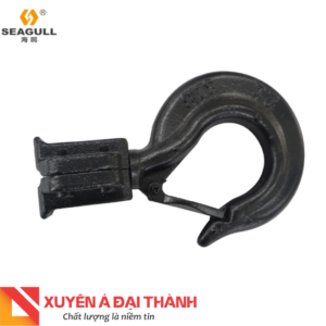 Móc Hook Components trên, dưới có khóa chốt an toàn cho tời tải trọng 1 tấn - 10 tấn - Seagull