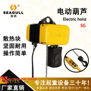 Pa lăng xích điện 3 Pha 380V/50HZ - Seagull - Trung Quốc