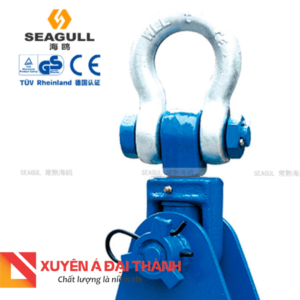 Ròng rọc đầu móc ma ní Seagull, model: LS - Tải trọng 2 - 85 tấn