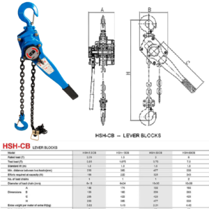 thong-so-ky-thuat-palang-xich-lac-tay-HSH-CB-chat-luong-cao