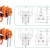 Cấu Tạo Con Chạy Kéo Tay Có Bánh Răng - Model VG - Kawasaki