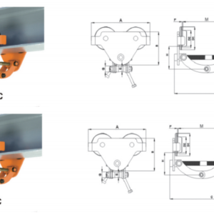 Cấu Tạo Xe Đẩy Tay Loại Đơn Giản - Model TPC - Kawasaki