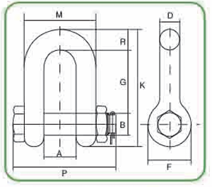 Đặc Điểm Nổi Bật Của Ma Ní Chữ U 1/2 G-2150 Kawasaki 2 Tấn