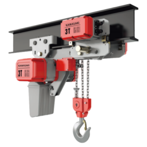 Palang Xích Điện Đầu Thấp - DCER03-03-3 Tấn- Kawasaki