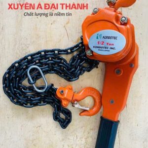 Palang xích lắc tay 500kg KONDOTEC 1/2 Ton Nhật Bản (Osaka Japan)