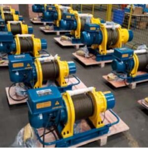 Lô máy tời điện ALLMAN 500kg công nghiệp tại kho Xuyên Á Đại Thành